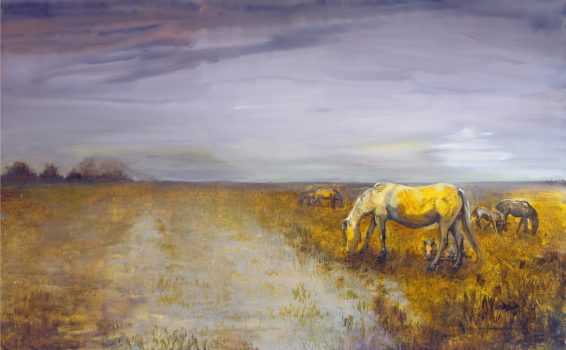 Clarice Smith, After the Rain, Oil on canvas, Image: 36 × 58in. (91.4 × 147.3cm); frame: 44 × 66 × 2in. (111.8 × 167.6 × 5.1cm), Clarice Smith Collection, Courtesy of David Bruce Smith, President, Grateful American Foundation