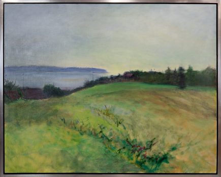 Don Resnick, Slope to the Sea, Oil on canvas, 40 × 50in. (101.6 × 127cm), Collection of Art in Embassies, Washington, D.C.; Gift of Howard Shaw and Helen Resnick