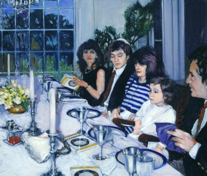 Clarice Smith, Tradition, Oil on canvas, Image: 22 × 26in. (55.9 × 66cm); frame: 28 × 32 × 2 1/2in. (71.1 × 81.3 × 6.4cm), Clarice Smith Collection, Courtesy of David Bruce Smith, President, Grateful American Foundation