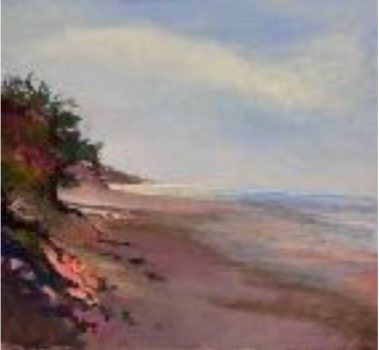 Don Resnick, Dunes and Sand - Prince Edward Island, Oil on canvas, Overall: 45 × 45in. (114.3 × 114.3cm), Collection of Art in Embassies, Washington, D.C.; Gift of David Resnick and Iwonka Piotrowska, New York, NY
