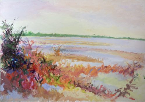 Don Resnick, Wetlands, Bright Weather, Oil on canvas, Overall: 50 × 72 in. (127 × 182.9 cm), Collection of Art in Embassies, Washington, D.C.; Gift of David Resnick and Iwonka Piotrowska