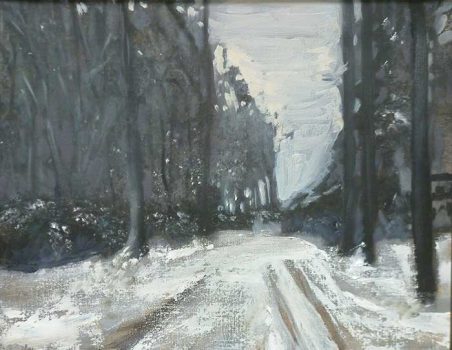 Clarice Smith, Heronwood Scene VI, Oil on canvas, Image: 10 3/4 × 16 1/4in. (27.3 × 41.3cm); frame: 15 1/2 × 18 1/2 × 2in. (39.4 × 47 × 5.1cm), Clarice Smith Collection, Courtesy of David Bruce Smith, President, Grateful American Foundation