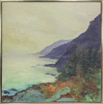 Don Resnick, Bluffs, Monhegan, Oil on canvas, 48 × 48in. (121.9 × 121.9cm), Collection of Art in Embassies, Washington, D.C.; Gift of David Resnick and Iwonka Piotrowska
