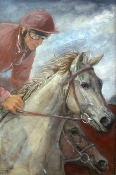 Clarice Smith, Dusk, Oil on canvas, Image: 36 × 24in. (91.4 × 61cm); frame: 43 × 31 × 2in. (109.2 × 78.7 × 5.1cm), Clarice Smith Collection, Courtesy of David Bruce Smith, President, Grateful American Foundation