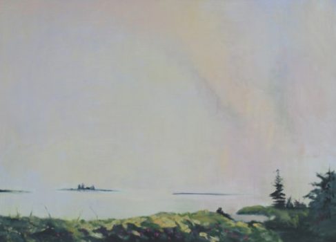 Don Resnick, Dry Ledges, Oil on canvas, 47 × 65in. (119.4 × 165.1cm), Collection of Art in Embassies, Washington, D.C.; Gift of Howard and Helen Shaw
