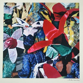 Fritz Henle, Flower Fantasy at the St. Croix Carnival, U.S. Virgin Islands, Mounted color photograph, Overall: 17 1/4 x 17 1/4 x 1 1/2in. (43.8 x 43.8 x 3.8cm), Collection of Art in Embassies, Washington, D.C.; Courtesy of an anonymous gift