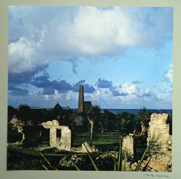 Fritz Henle, Remains at Judith's Fancy, St. Croix, U.S. Virgin Islands, Mounted color photograph, Overall: 17 1/4 x 17 1/4 x 1 1/2in. (43.8 x 43.8 x 3.8cm), Collection of Art in Embassies, Washington, D.C.; Courtesy of an anonymous gift