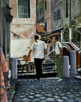 Clarice Smith, Venice, Oil on canvas, Image: 20 × 16in. (50.8 × 40.6cm); frame: 27 × 22 1/2 × 3in. (68.6 × 57.2 × 7.6cm), Clarice Smith Collection, Courtesy of David Bruce Smith, President, Grateful American Foundation