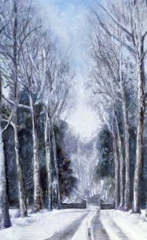 Clarice Smith, Allée, Oil on canvas, Image: 36 × 24in. (91.4 × 61cm), Clarice Smith Collection, Courtesy of David Bruce Smith, President, Grateful American Foundation