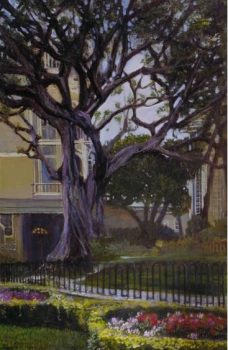 Clarice Smith, Monaco, Oil on canvas, Image: 36 × 24in. (91.4 × 61cm); frame: 43 3/4 × 31 1/2 × 1 3/4in. (111.1 × 80 × 4.4cm), Clarice Smith Collection, Courtesy of David Bruce Smith, President, Grateful American Foundation, Arlington, Virginia