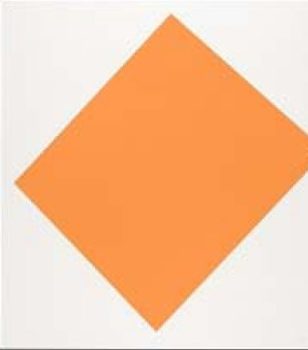 Ellsworth Kelly, Orange (Axsom 300), Lithograph, Overall: 43 1/2 × 42 7/8in. (110.5 × 108.9cm), Courtesy of Jordan D. Schnitzer and His Family Foundation
