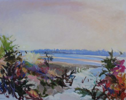 Don Resnick, Blue Mud and Eel Grass, Oil on canvas, Overall: 40 × 50in. (101.6 × 127cm), Collection of Art in Embassies, Washington, D.C.; Courtesy of Howard Shaw and Helen Resnick, New York, New York