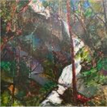 Don Resnick, In the Catskills, Oil on canvas, Overall: 48 × 48in. (121.9 × 121.9cm), Collection of Art in Embassies; Gift of David Resnick and Iwonka Piotrowska