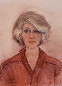 Clarice Smith, Untitled (Self-Portrait), Pastel on paper, Frame: 20 × 15 3/4in. (50.8 × 40cm), Clarice Smith Collection, Courtesy of David Bruce Smith, President, Grateful American Foundation