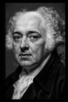 Brandon Ralph, John Adams, Print, Approx: 60 × 40in. (152.4 × 101.6cm), Courtesy of the artist, Water Mill, New York