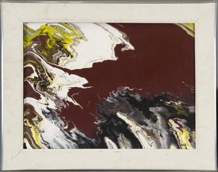 Rosemary Borst McLean, Nautical Time, Acrylic on canvas, Overall: 24 × 30 × 1 1/2in. (61 × 76.2 × 3.8cm), Courtesy of Art in Embassies, Washington, D.C.; Gift of Allan McLean