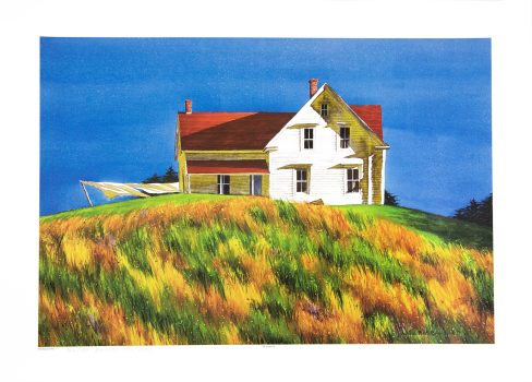 Barbara Ernst Prey, The Simple Life, Limited edition lithographic print, Overall: 25 × 32 1/8 × 1in. (63.5 × 81.6 × 2.5cm), Collection of Art in Embassies. Courtesy of the artist, Oyster Bay, NY.