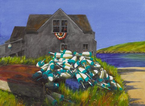 Barbara Ernst Prey, Pile Up, Digital print on watercolor paper, Overall: 30 × 40in. (76.2 × 101.6cm), Courtesy of the artist, Oyster Bay, New York