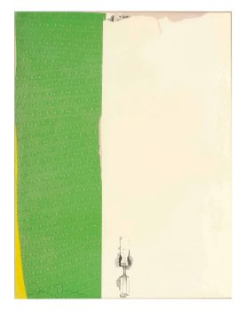 Jim Dine, Calico, Silkscreen, 48 1/4 × 37 1/4 × 2 in. (122.6 × 94.6 × 5.1cm), Collection of Art in Embassies, Washington, D.C.; Gift of Philip Morris Companies, Inc.