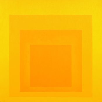 Josef Albers, Homage to the Square, Oil on Canvas, Overall: 40 x 40in. (101.6 x 101.6cm), Courtesy of the Josef Albers Museum, Bottrop, Germany.