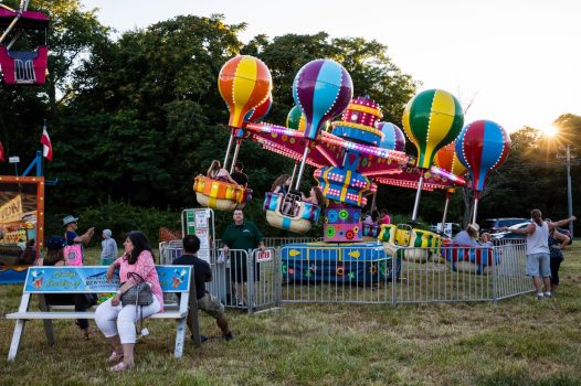 Lori Hawkins, Opening Night at the Bridgehampton Carnival, Photograph, 20 × 24in. (50.8 × 61cm), Courtesy of the artist, New York, New York