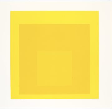 Josef Albers, Midnight + Noon VII, Lithograph, Overall: 18 7/8 x 20 1/2in. (47.9 x 52.1cm), Courtest of the Josef and Anni Albers Foundation, Bethany, CT
