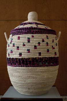 Anonymous, Large Straw Basket, , Approx: 36 x 20 x 20in. (91.4 x 50.8 x 50.8cm), Photo: Michael JN Bowles