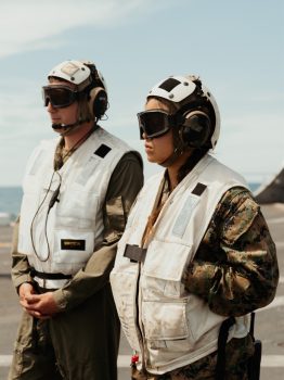 Korina Marie Moore, Flight Deck Crew, Photograph, 24 × 20in. (61 × 50.8cm), Courtesy of the artist, Taos, New Mexico, in collaboration with Jessica Reed Kraus