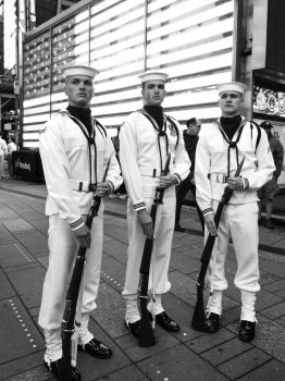 Korina Marie Moore, Sailors in the City, Photograph, 24 × 20in. (61 × 50.8cm), Courtesy of the artist, Taos, New Mexico, in collaboration with Jessica Reed Kraus