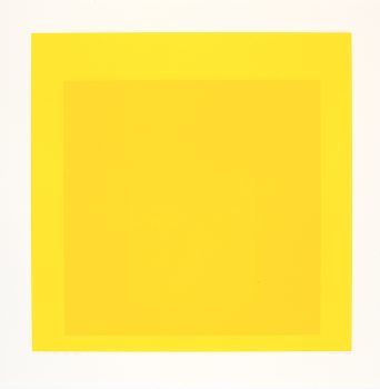 Josef Albers, Midnight + Noon VIII, Lithograph, Overall: 18 7/8 x 20 1/2in. (47.9 x 52.1cm), Courtest of the Josef and Anni Albers Foundation, Bethany, CT