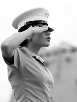 Korina Marie Moore, Her Salute, Photograph, 24 × 20in. (61 × 50.8cm), Courtesy of the artist, Taos, New Mexico, in collaboration with Jessica Reed Kraus