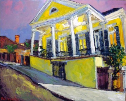 James Michalopoulos, Beautiful View, Oil on canvas, 30 × 40in. (76.2 × 101.6cm), Courtesy of the artist and Michalopoulos Gallery, New Orleans, Louisiana